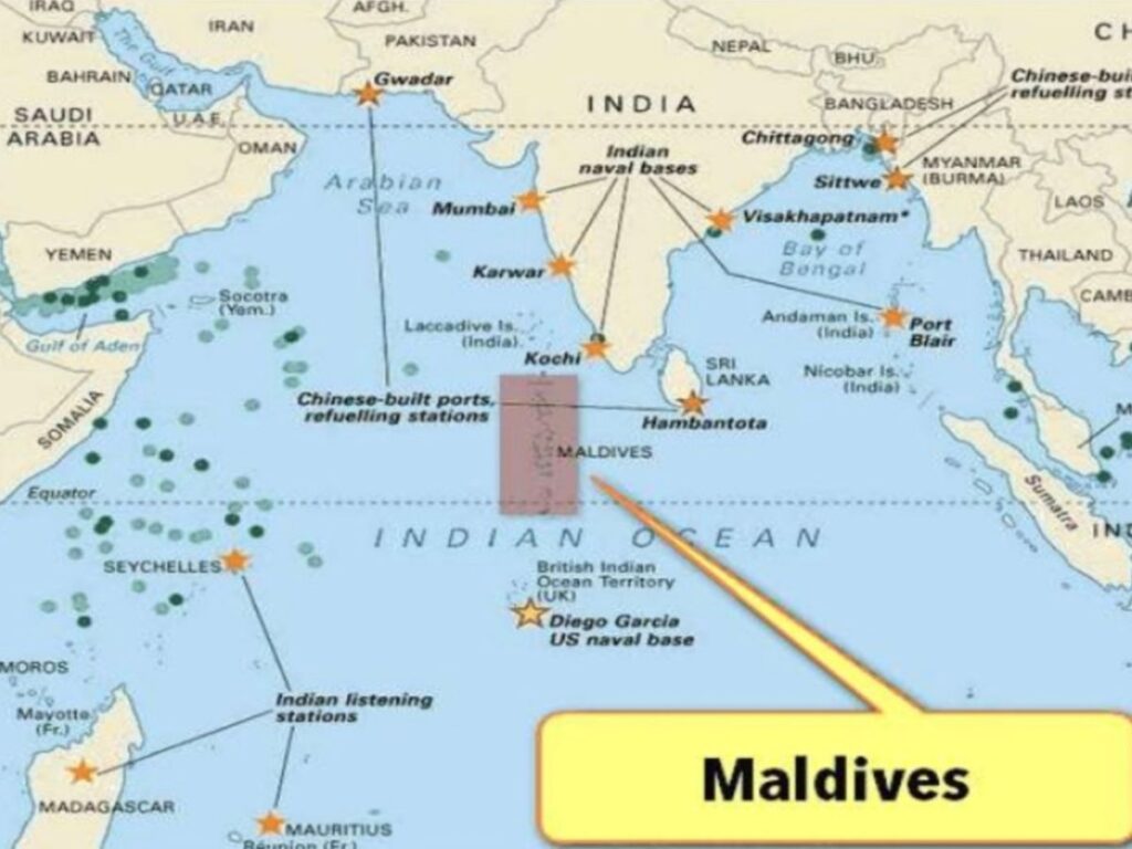 Maldives significance in Arabian Sea. Merchant Navy Info- 