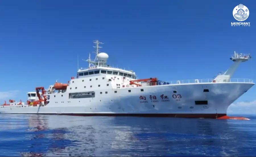 China's research vessel - Merchant Navy Info