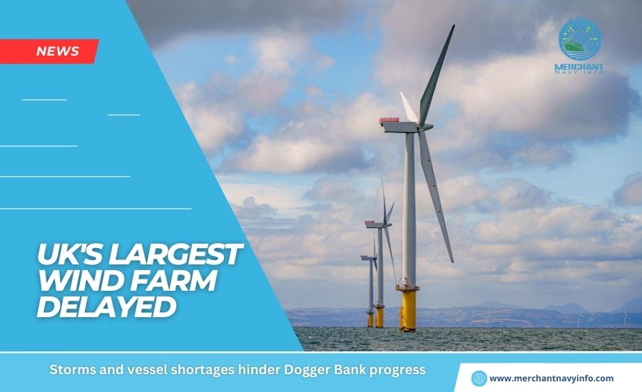 Britain’s biggest wind farm delayed by shortage of ships