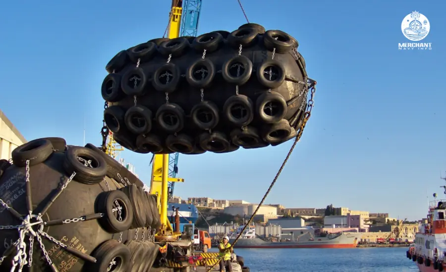 Ship Fender Used For - Merchant Navy Info