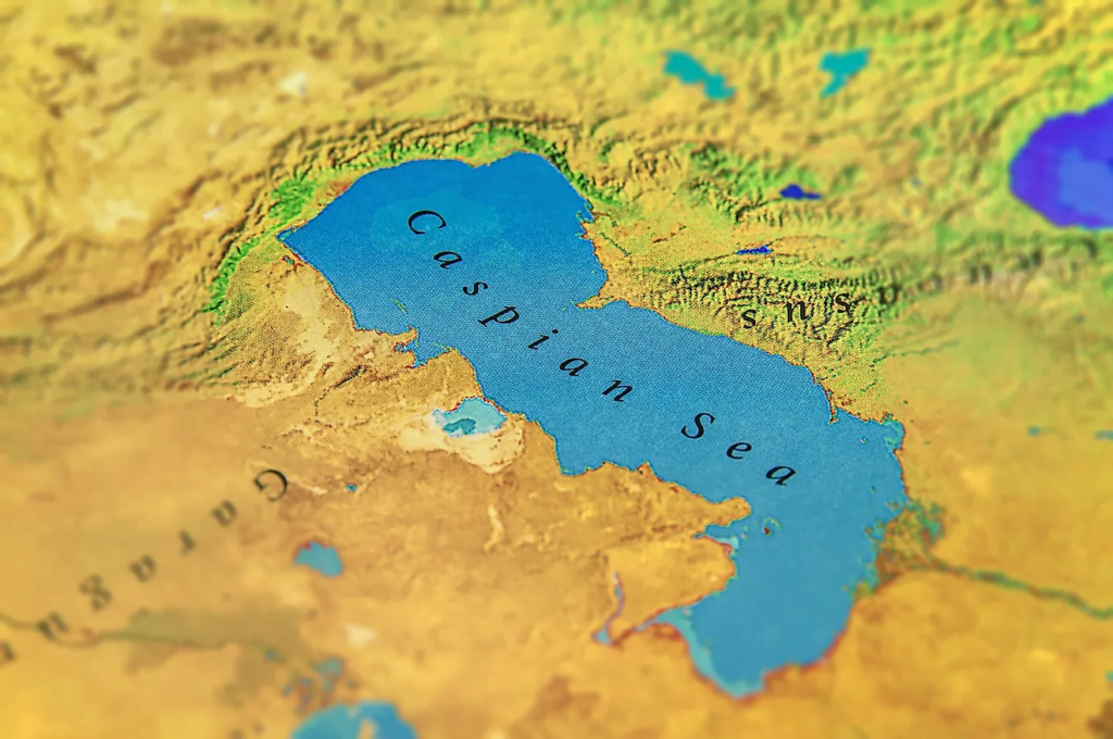 Caspian Sea Geographic Location