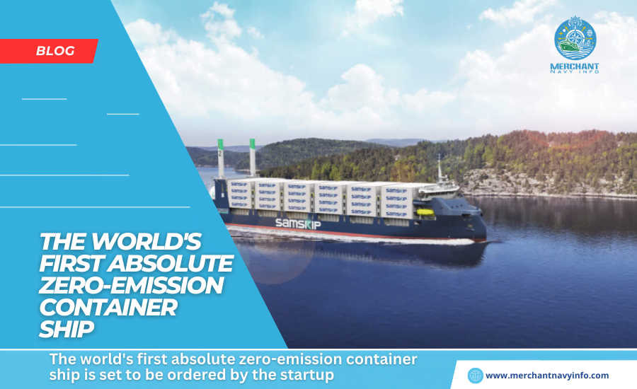 The World's First Absolute Zero-emission Container Ship Is Set To Be Ordered By The Startup