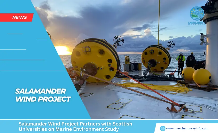 Salamander Wind Project Partners with Scottish Universities on Marine Environment Study - Merchant Navy Info - News