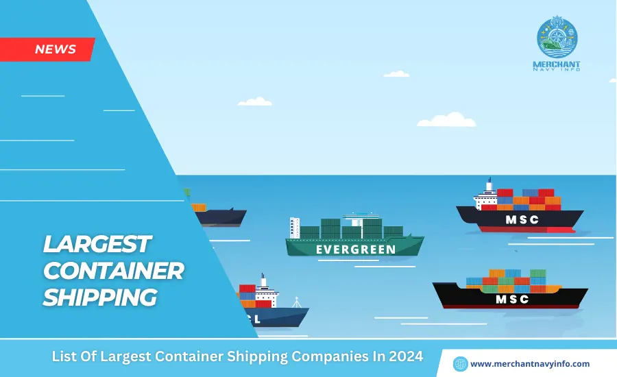 List Of Largest Container Shipping Companies In 2024 - Merchant Navy Info - News