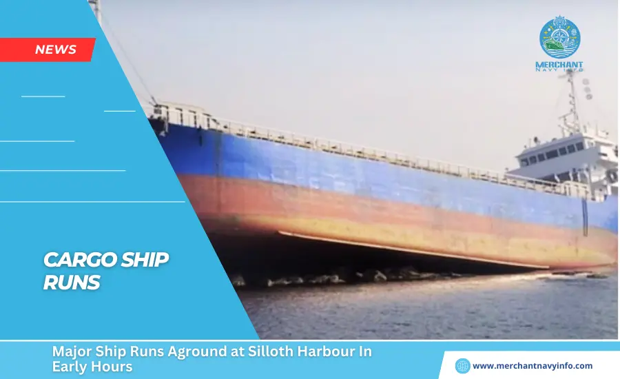 Cargo Ship Runs Aground at Silloth - Merchant Navy Info - News