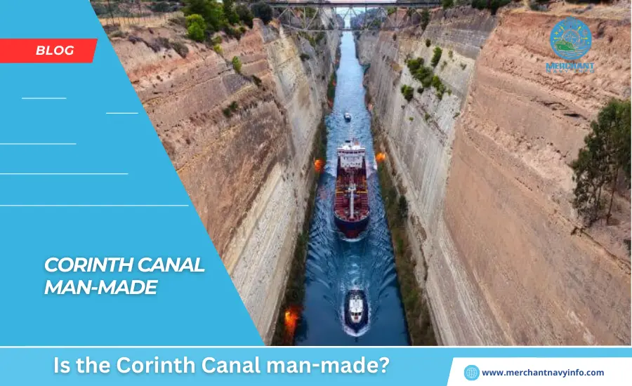 Is the Corinth Canal man-made - Merchant Navy Info - Blog