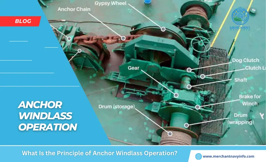 What Is the Principle of Anchor Windlass Operation - Merchant Navy Info - Blog