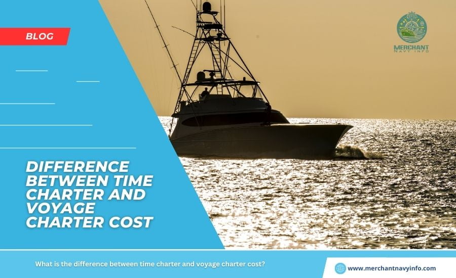 What is the difference between time charter and voyage charter cost?