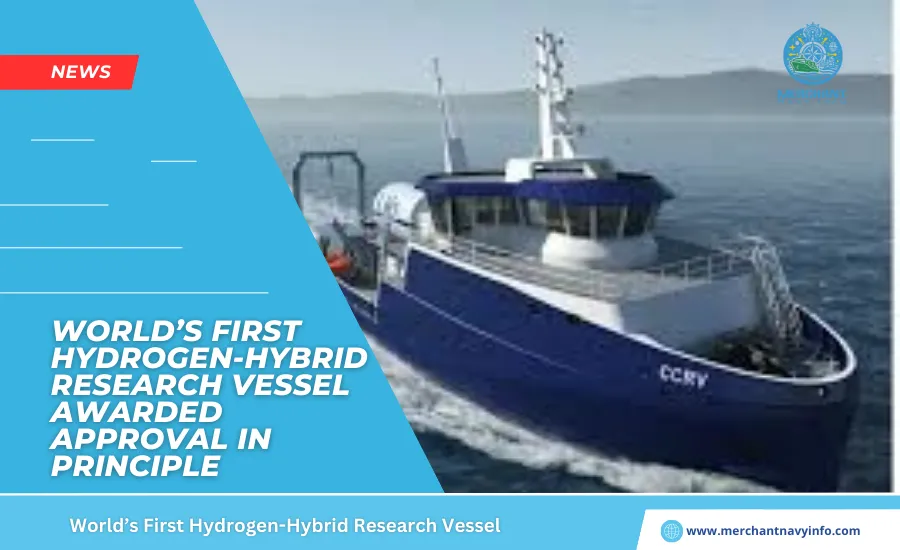 World’s First Hydrogen-Hybrid Research Vessel Awarded Approval in Principle - Merchant Navy Info