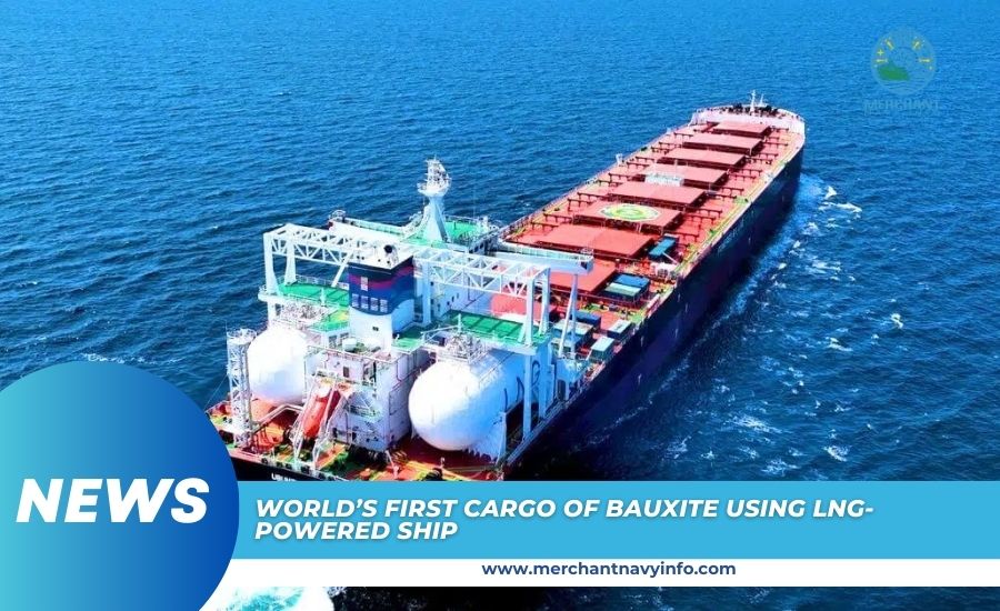 Emirates Global Aluminium Has Shipped The World’s First Cargo Of Bauxite On An LNG-Powered Ship - Merchant Navy Info