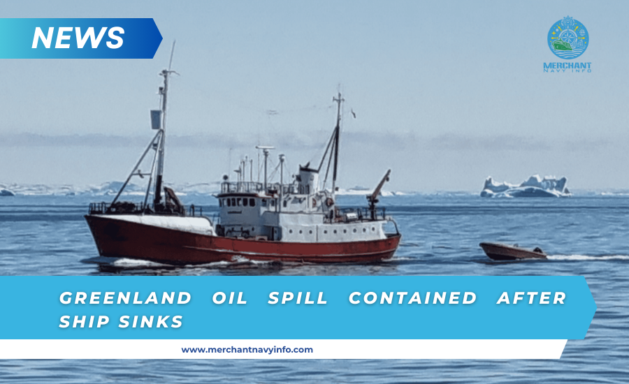 Greenland Oil Spill Contained After Ship Sinks - News