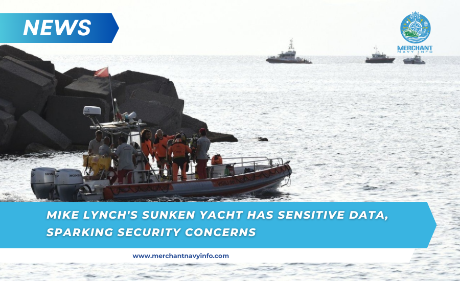 Sensitive data found on Mike Lynch's sunken yacht raises international security concerns - Merchant Navy Info