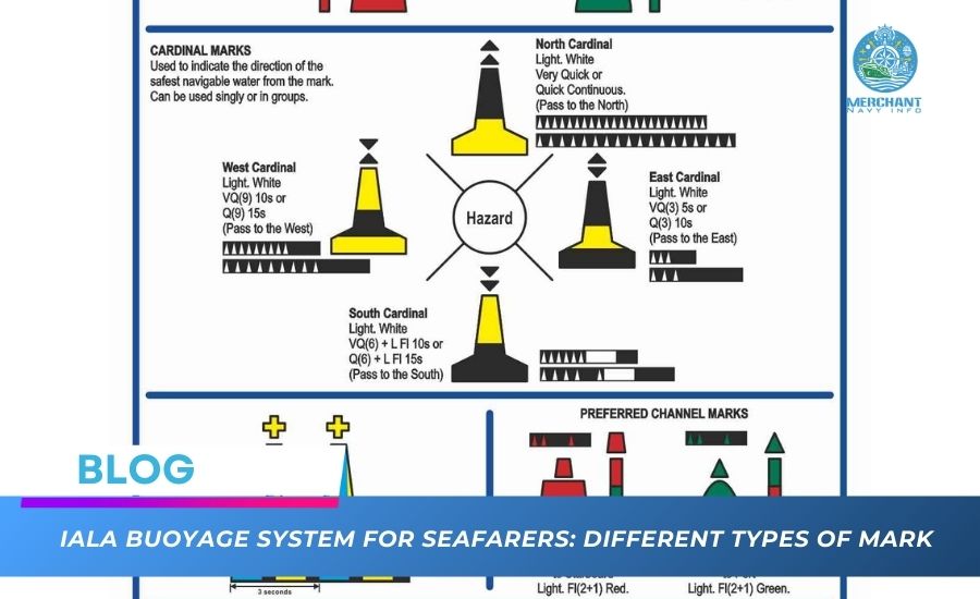 IALA Buoyage System for Seafarers: Different Types of Mark - Merchant Navy Info