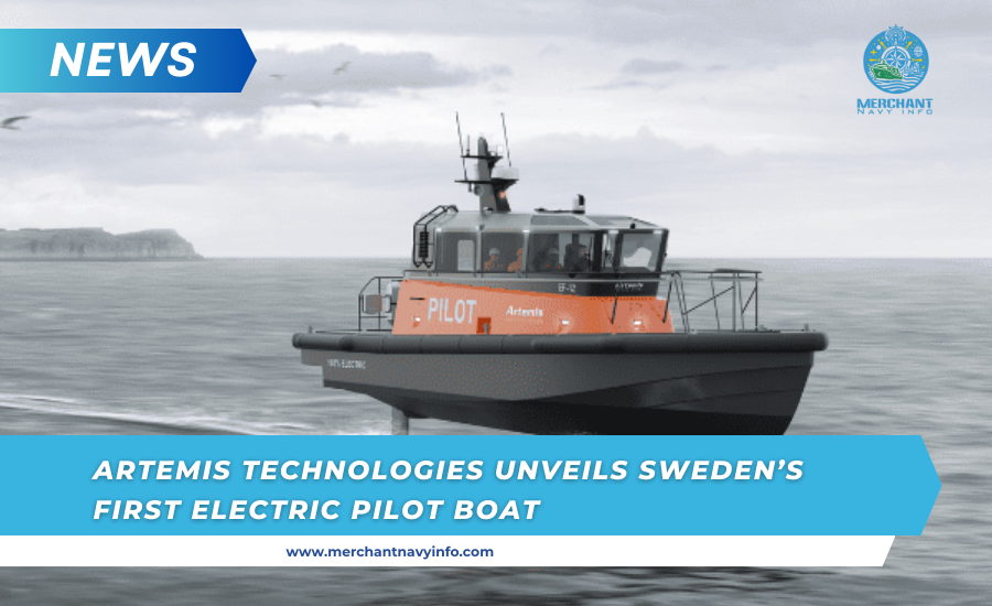 Artemis Technologies Unveils Sweden’s First Electric Pilot Boat.- Merchant Navy Info