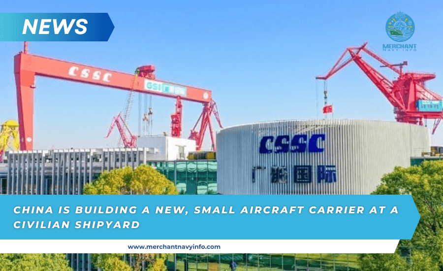 China Is Building Aircraft Carrier At Civilian Shipyard - Merchant Navy Info
