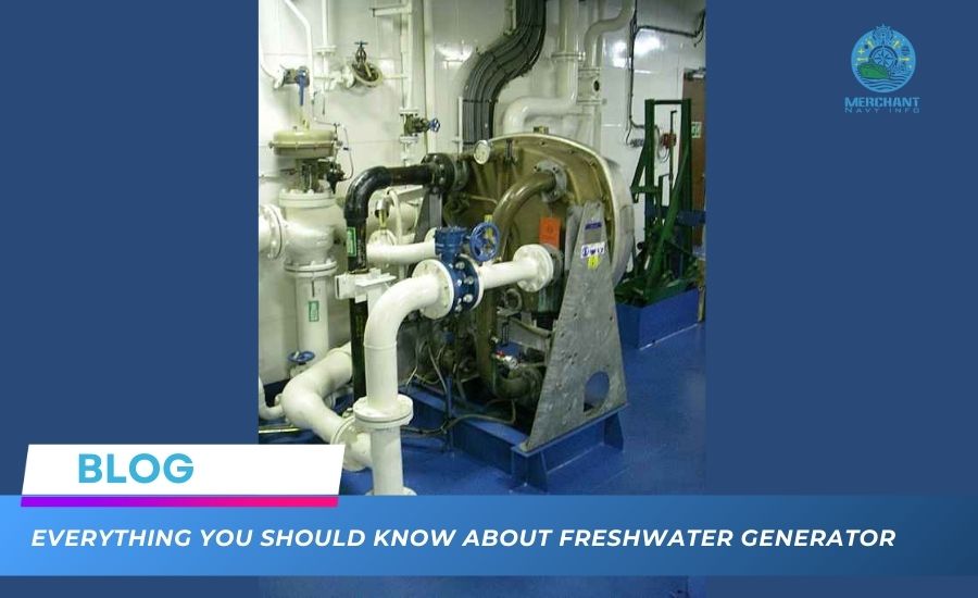 Everything You Should Know About Freshwater Generator - Merchant Navy Info