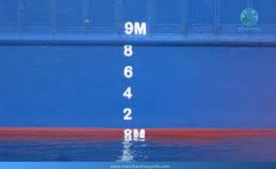 How To Tell Reading The Draught Is Done? - Merchant Navy Info