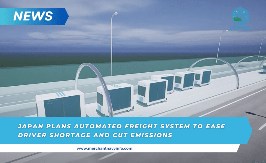 Japan Plans Automated Freight System To Ease Driver Shortage And Cut Emissions - Merchant Navy Info