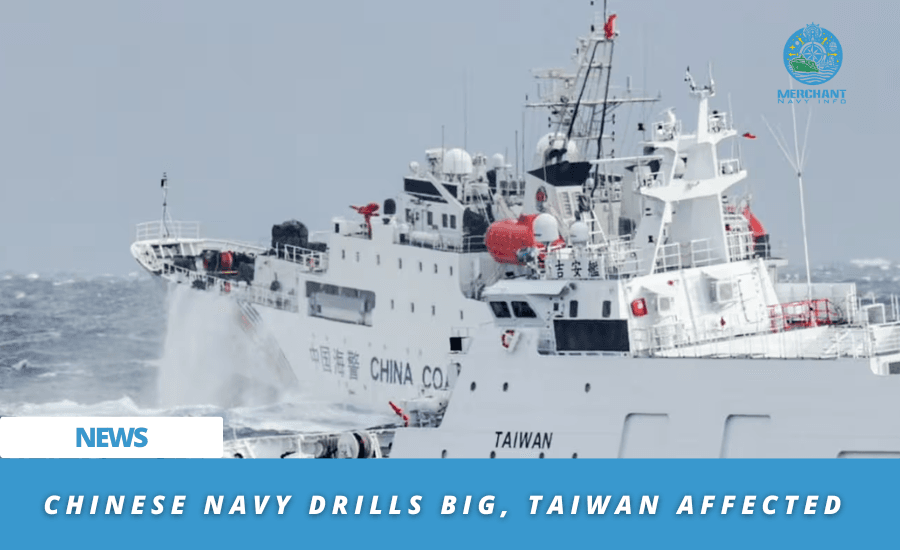Big Chinese naval exercise leaves Taiwan and US struggling for response - Merchant navy info