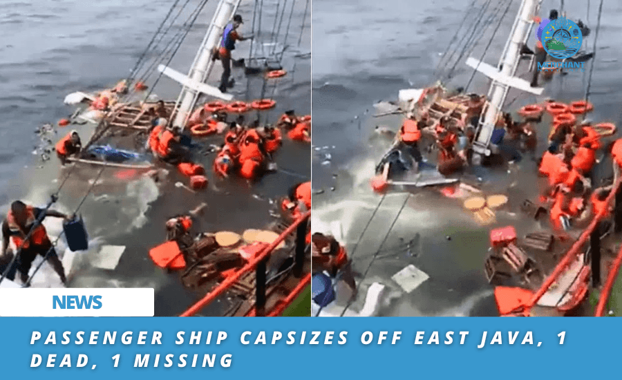 Passenger Ship Capsizes Off East Java, 1 Dead, 1 Missing - Merchant navy info